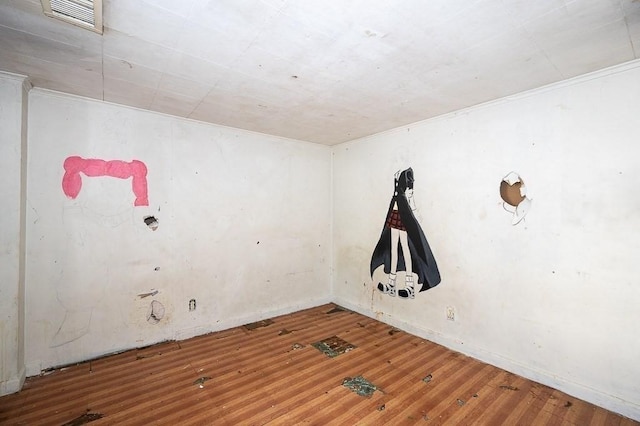135 Elm St, Southbridge, MA 01550 - empty room with hardwood / wood-style floors