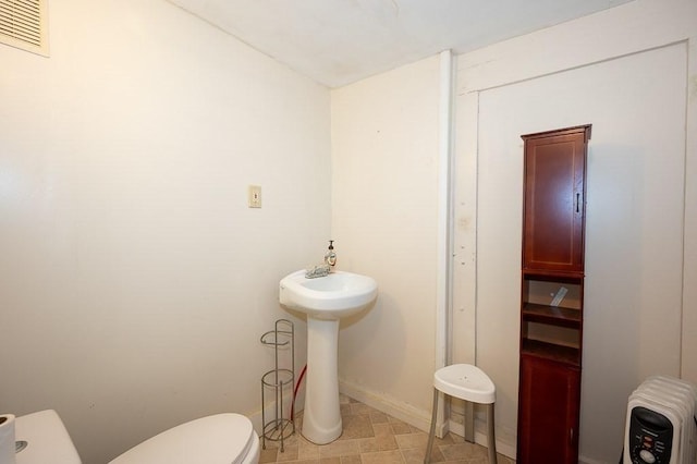 135 Elm St, Southbridge, MA 01550 - half bath with toilet and a sink