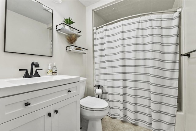 29 Maple St Unit C, Canton, MA 02021 - full bath with vanity and tile patterned floors