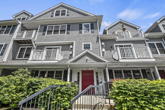 29 Maple St Unit C, Canton, MA 02021 - view of property with a balcony