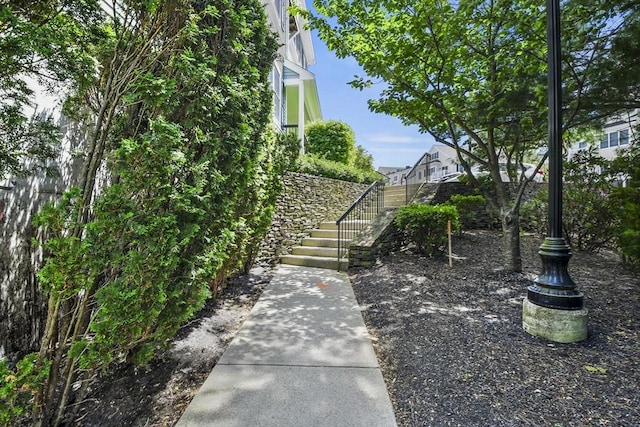29 Maple St Unit C, Canton, MA 02021 - view of yard featuring stairs