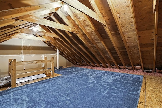 205 Bayberry Hill Ln Unit 205, Leominster, MA 01453 - attic featuring an upstairs landing