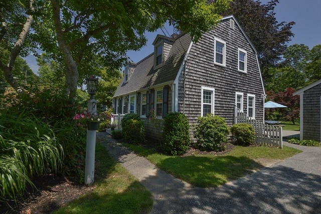 110 Teaticket Path, Falmouth, MA 02536 - view of side of property featuring a gambrel roof