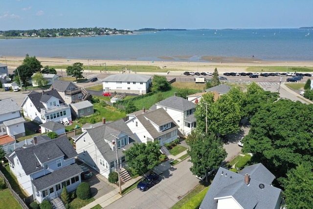 118 Colby Rd, Quincy, MA 02171 - aerial perspective of suburban area featuring a nearby body of water
