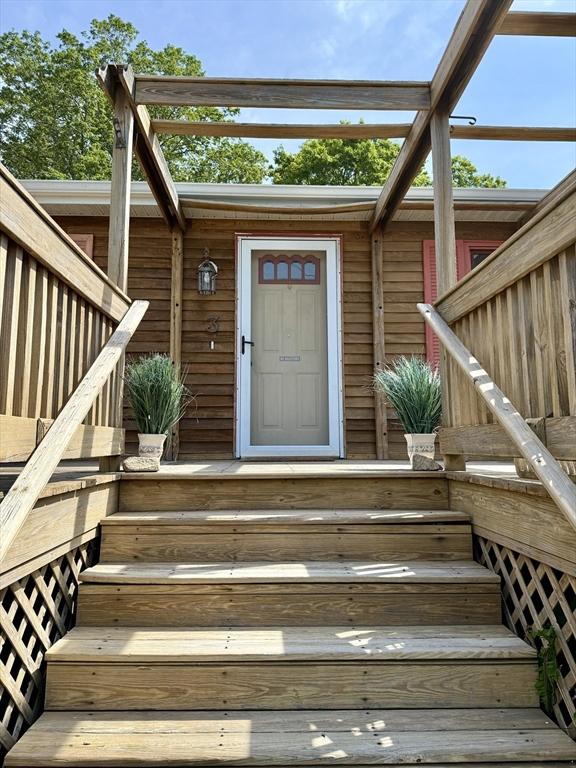 3 Teal Cir, Fairhaven, MA 02719 - view of exterior entry