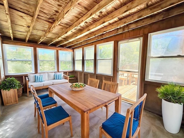 3 Teal Cir, Fairhaven, MA 02719 - sunroom featuring an outdoor hangout area and healthy amount of natural light
