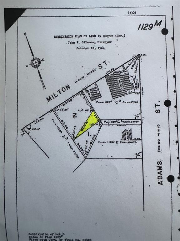 survey map / technical document