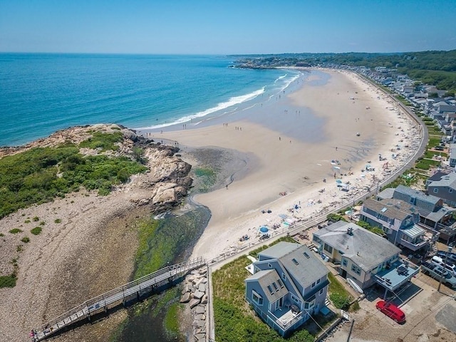 3 Ridgewood Rd, Rockport, MA 01966 - bird's eye view of waterfront with a beach
