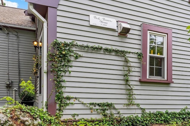 330 Fairview Ave, Rehoboth, MA 02769 - exterior view of a downspout and gutters