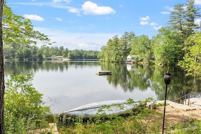79 Kendall Pond S, Gardner, MA 01440 - water view featuring a dock