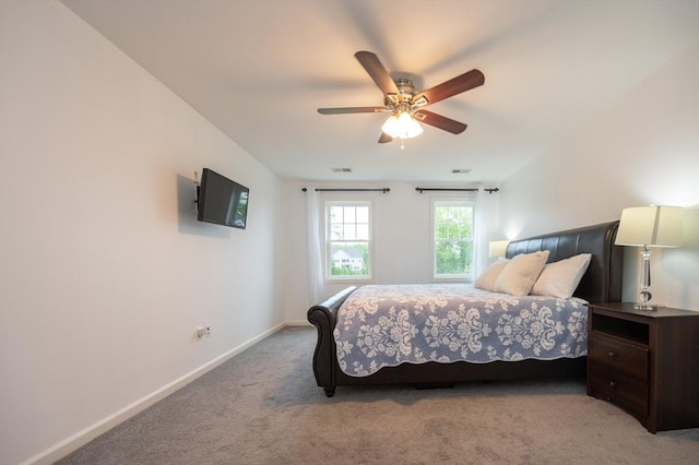 7 Willow Brook Ln, Blackstone, MA 01504 - bedroom with light colored carpet, baseboards, and a ceiling fan