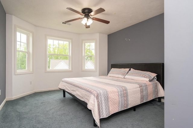 7 Willow Brook Ln, Blackstone, MA 01504 - carpeted bedroom featuring baseboards and ceiling fan