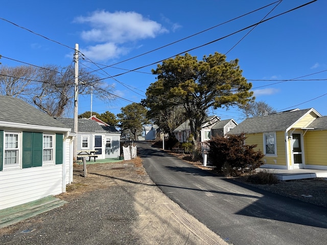 view of road