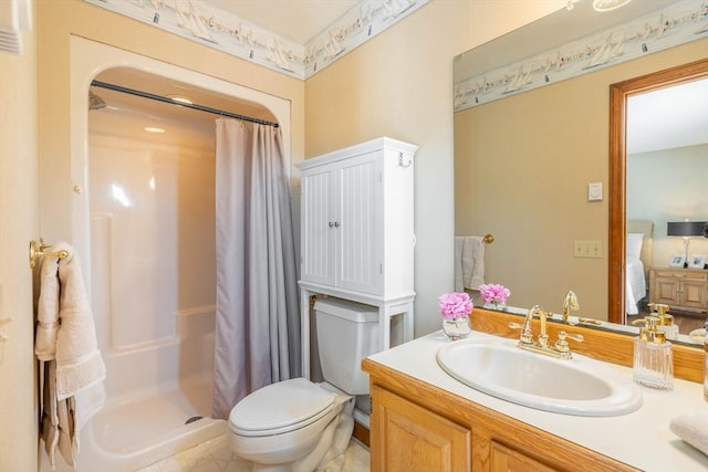 92 Wallace Ave, Auburn, MA 01501 - bathroom with a stall shower, vanity, and connected bathroom