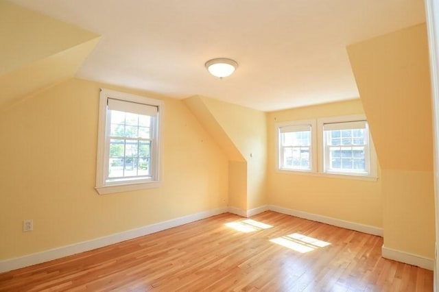 53 Perkins St, Stoneham, MA 02180 - bonus room with wood finished floors and lofted ceiling