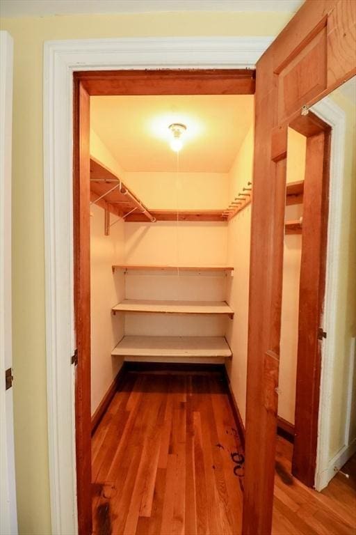 53 Perkins St, Stoneham, MA 02180 - spacious closet with wood finished floors
