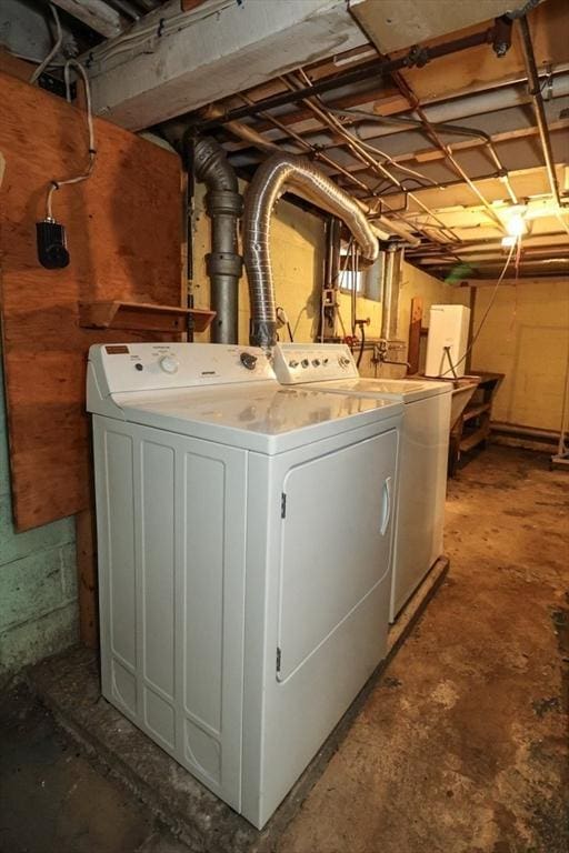 53 Perkins St, Stoneham, MA 02180 - washroom with washing machine and dryer