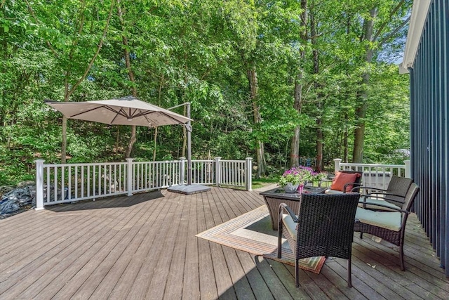 16 Vanderbelt Rd, Acton, MA 01720 - view of wooden deck