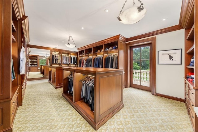 180 Ash St, Weston, MA 02493 - walk in closet with light colored carpet