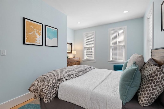 424-430 W 4th St Unit 428, Boston, MA 02127 - bedroom with wood finished floors and recessed lighting