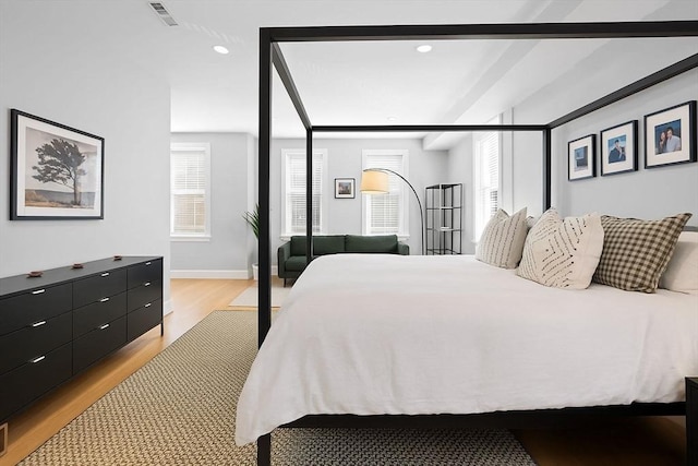 424-430 W 4th St Unit 428, Boston, MA 02127 - bedroom with light wood-style floors and recessed lighting
