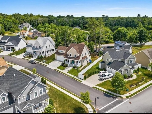 2 Carousel Ter, Dartmouth, MA 02747 - aerial perspective of suburban area with a forest