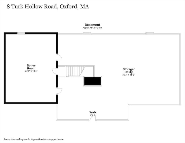 8 Turk Hollow Rd, Oxford, MA 01540 - view of layout