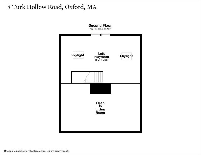8 Turk Hollow Rd, Oxford, MA 01540 - view of layout