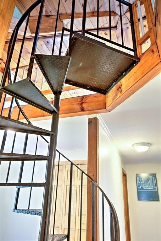 view of staircase