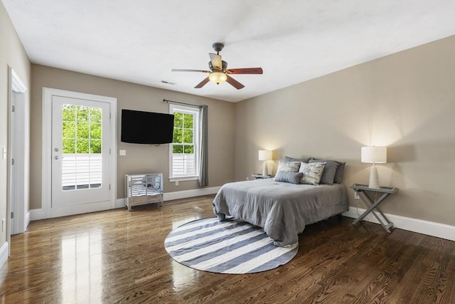 3 Newton Ln, Medway, MA 02053 - bedroom with access to outside, baseboards, and wood finished floors