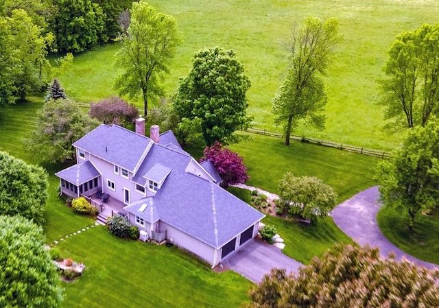 187 Plain Rd, Greenfield, MA 01301 - view from above of property