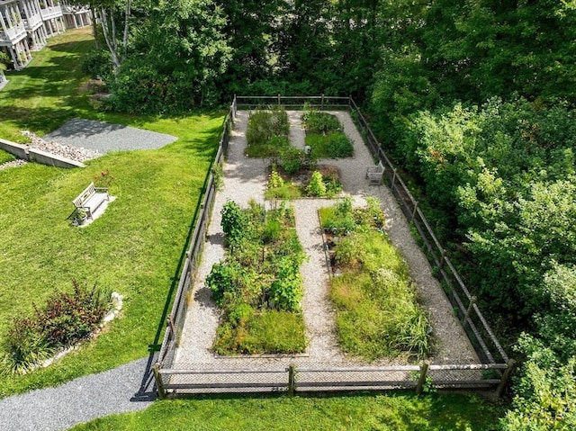 15 Boydes Xing Unit 13, Norfolk, MA 02056 - view of yard with a vegetable garden
