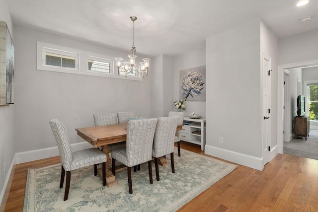 15 Boydes Xing Unit 13, Norfolk, MA 02056 - dining room with a chandelier, baseboards, and light wood-type flooring