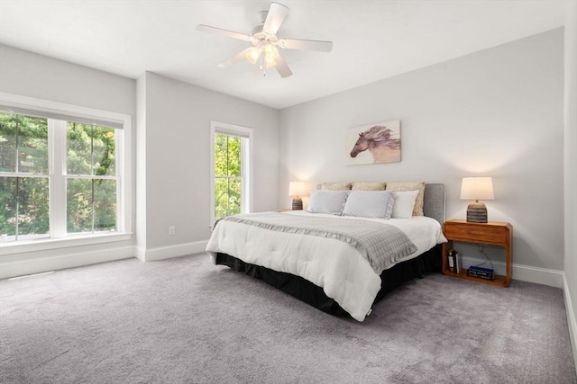 15 Boydes Xing Unit 13, Norfolk, MA 02056 - bedroom featuring carpet floors, baseboards, and a ceiling fan