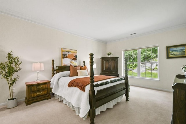 28 Summerfield Dr Unit 28, Grafton, MA 01560 - bedroom featuring light colored carpet, ornamental molding, and baseboards