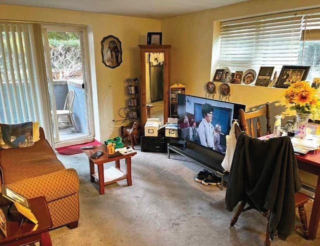 447 Pleasant St, Melrose, MA 02176 - sitting room with carpet flooring