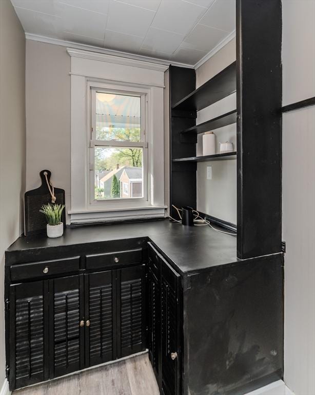 229 Saint James Blvd, Springfield, MA 01104 - unfurnished office featuring crown molding