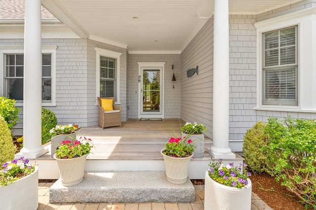 29 Flat Pond Cir, Mashpee, MA 02649 - property entrance with covered porch