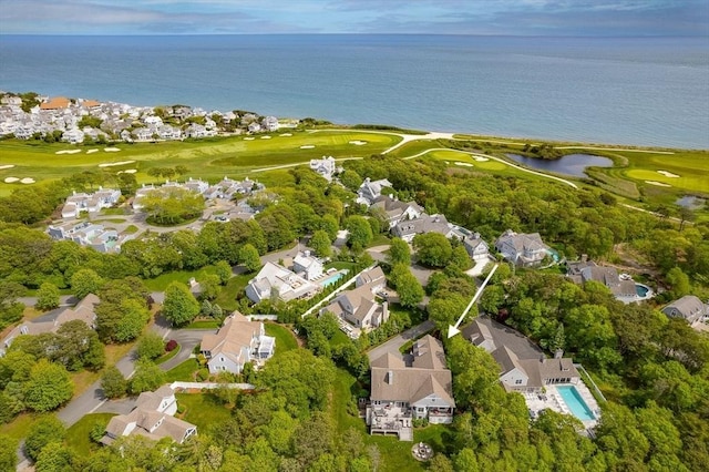 29 Flat Pond Cir, Mashpee, MA 02649 - view of property location featuring nearby suburban area, a golf course, and a nearby body of water