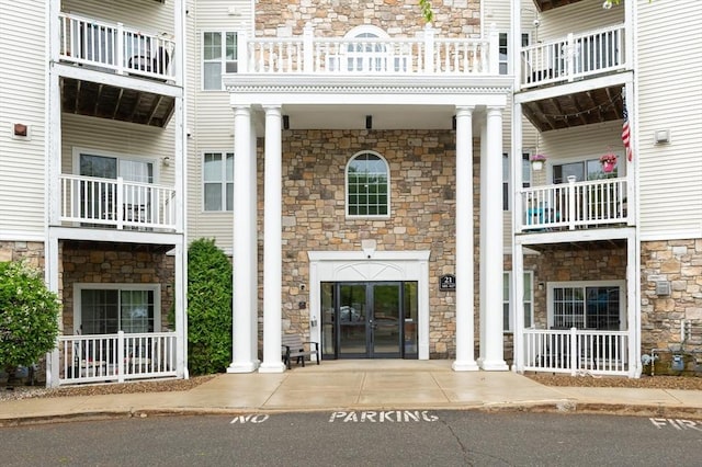 view of property