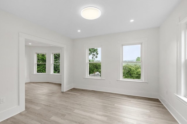 551 Chestnut St, Athol, MA 01331 - unfurnished room with light wood-type flooring and recessed lighting
