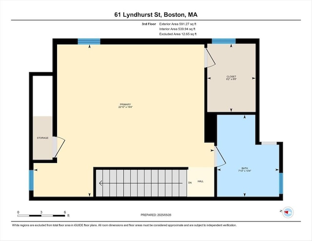 61 Lyndhurst St Unit A, Boston, MA 02124 - room layout