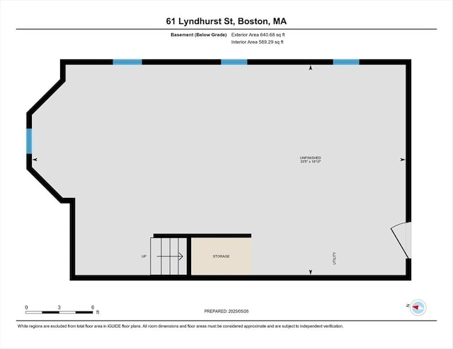 61 Lyndhurst St Unit A, Boston, MA 02124 - home floor plan