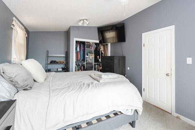 38 Colonial Rd, Weymouth, MA 02191 - bedroom with a closet, carpet floors, and baseboards