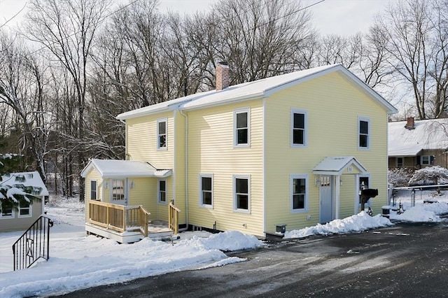 view of front of house