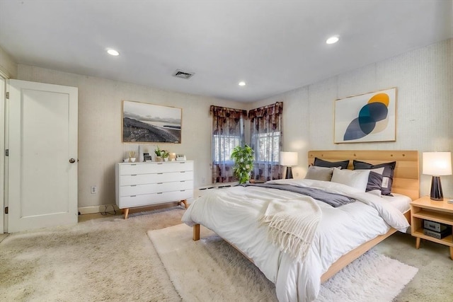 68-70 Floyd St, Winthrop, MA 02152 - carpeted bedroom with recessed lighting and visible vents
