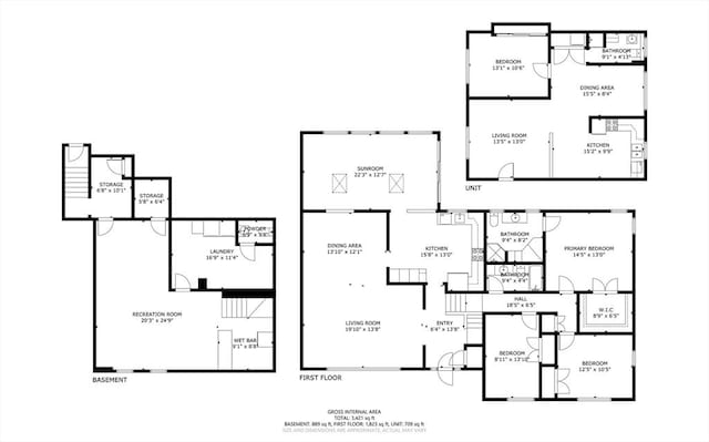 68-70 Floyd St, Winthrop, MA 02152 - floor plan