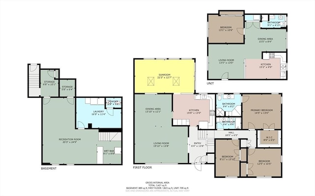 68-70 Floyd St, Winthrop, MA 02152 - view of layout