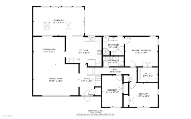 68-70 Floyd St, Winthrop, MA 02152 - floor plan