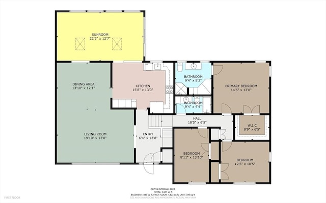 68-70 Floyd St, Winthrop, MA 02152 - view of layout